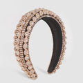 Strass Full Diamond Temperament Headband Mode Large bord baroque accès cheveux en cristal