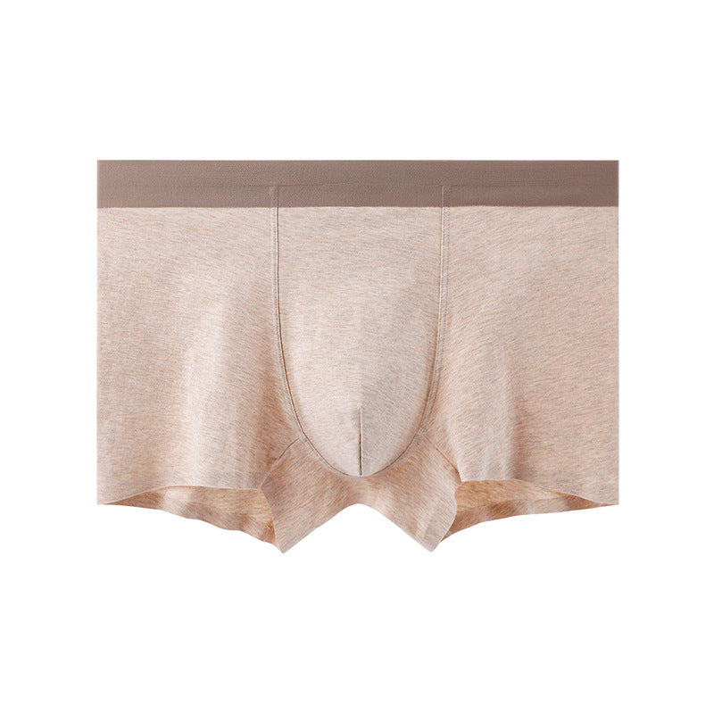 Coton Mid Waist Boxers antibactériens respirants pour hommes