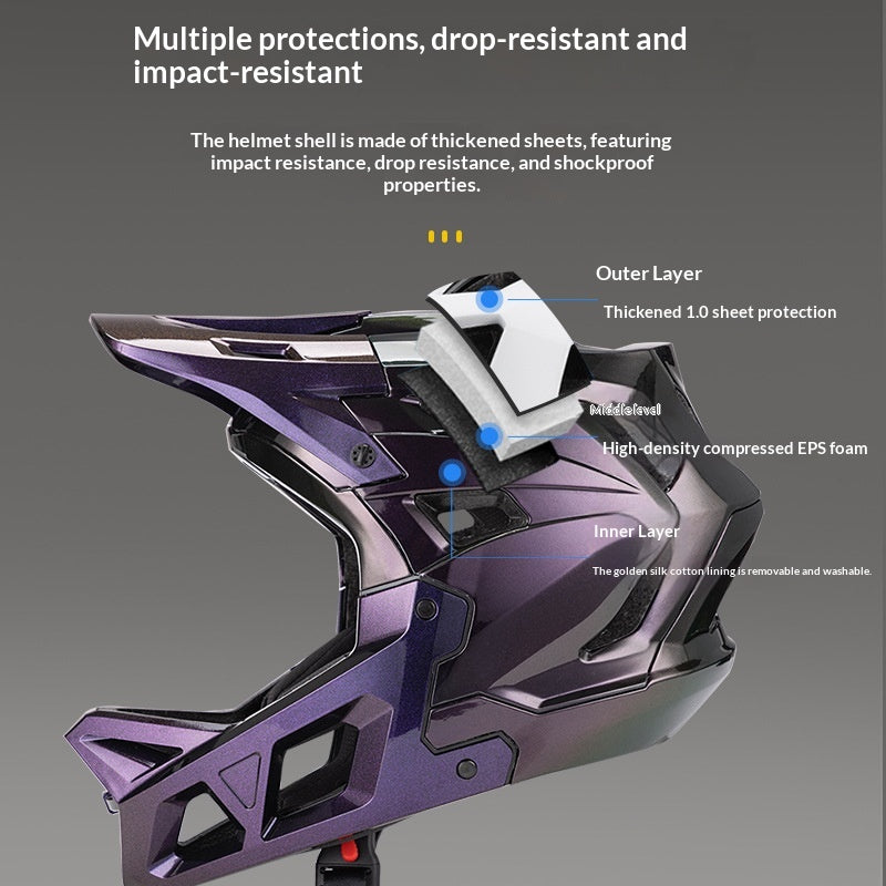 Casque de VTT hors route