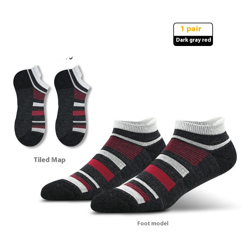 Chaussettes courtes de sport Laine de randonnée