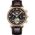 Tourbillon Multi-fonctions Montre mécanique automatique homme