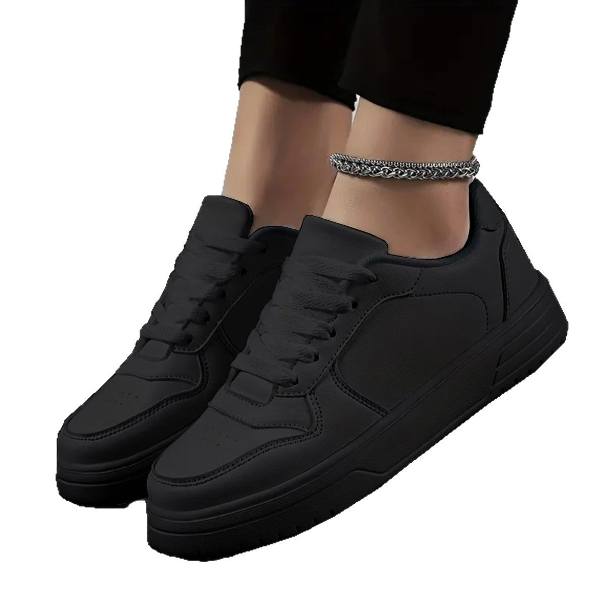Débutant Hommes Chaussures Sneakers Hommes Cuir Haut Respirant Sports Chaussures Casual