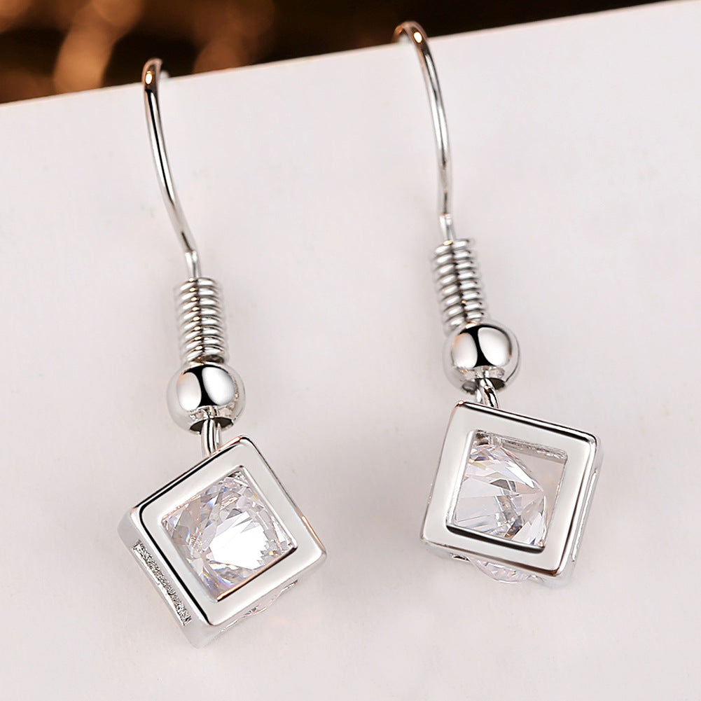 Jeu de zircon cube d'eau
