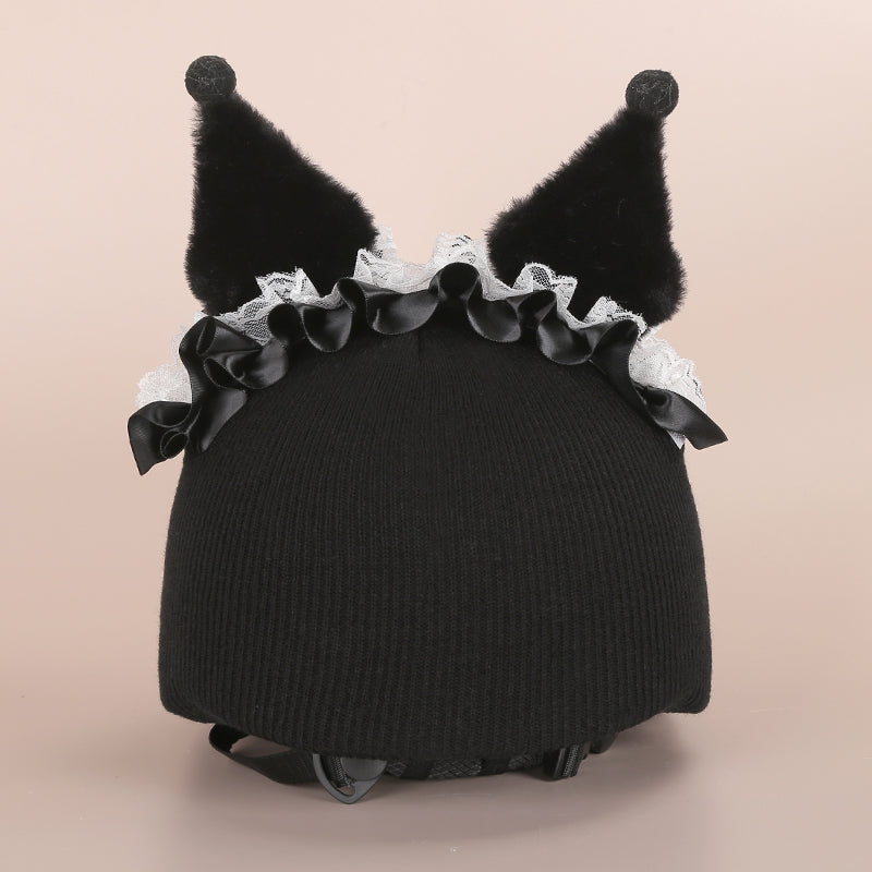 Mignon casque de dessin animé et couverture de chapeau