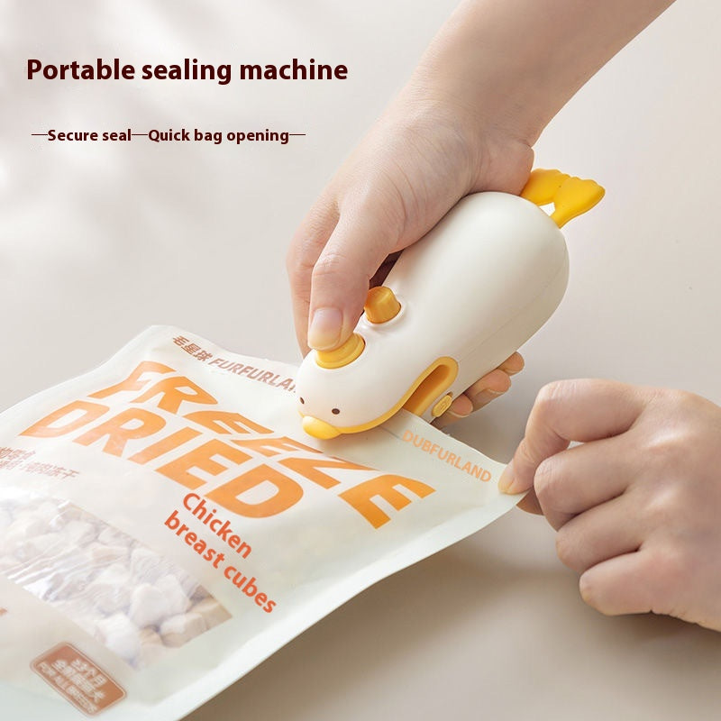 Rechargeable Yellow Duck Sealing Machine