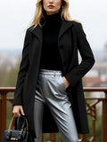 Manteau de laine pour femmes épais