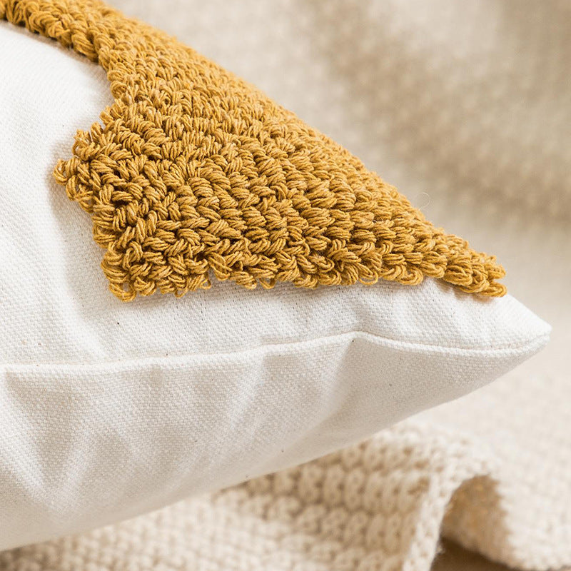 Broderie Creative Waterdrop Coussin Cover Pour Salon Canapé Oreiller