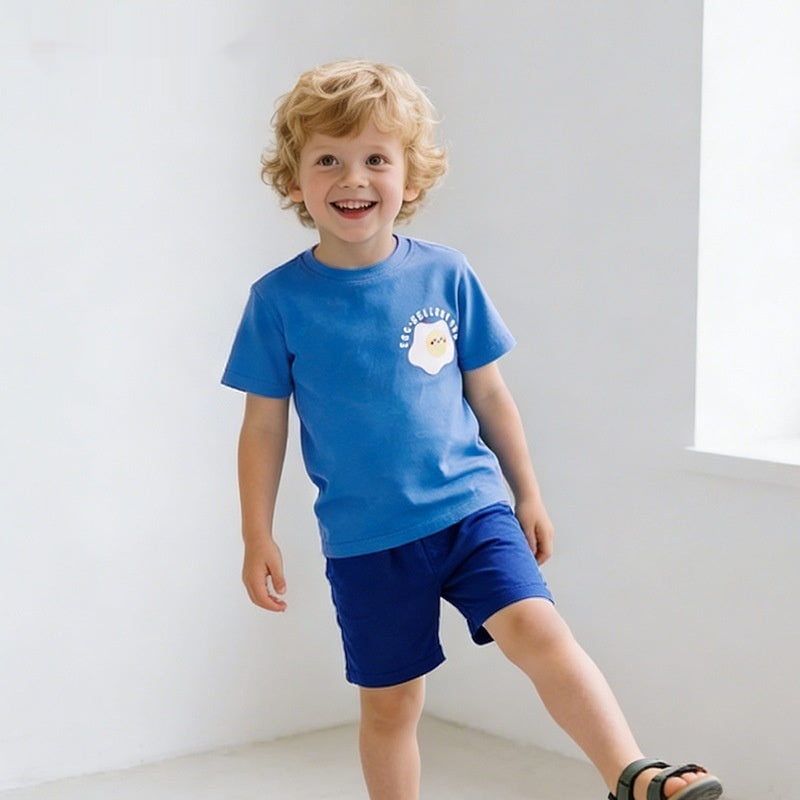 Ensemble de deux pièces pour les enfants d'été Et les enfants