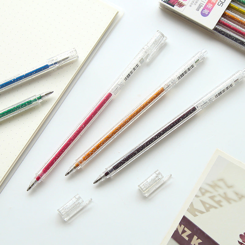 Stylo de compte à main à changement de couleur