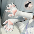 Gants en forme élastique à cinq doigts à griffes de bête
