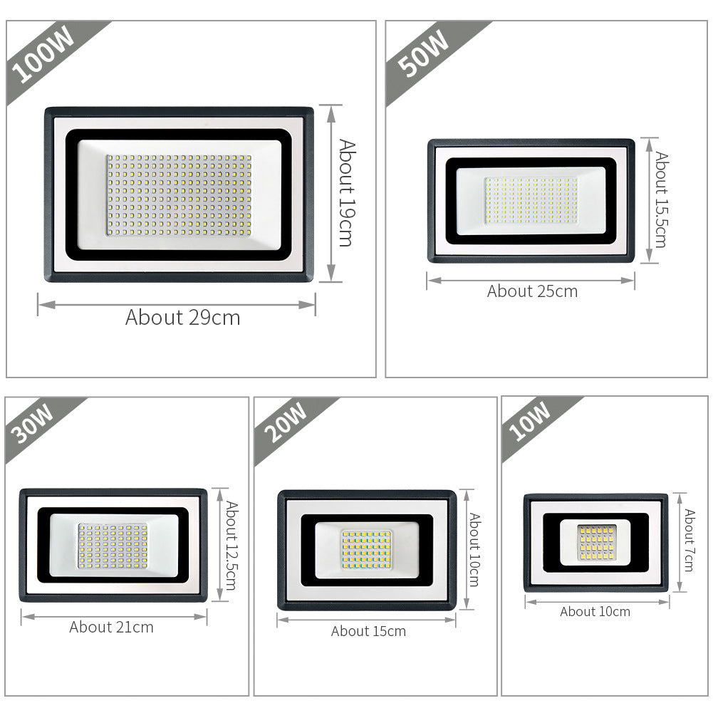 Lumière LED d'inondation lumière extérieure
