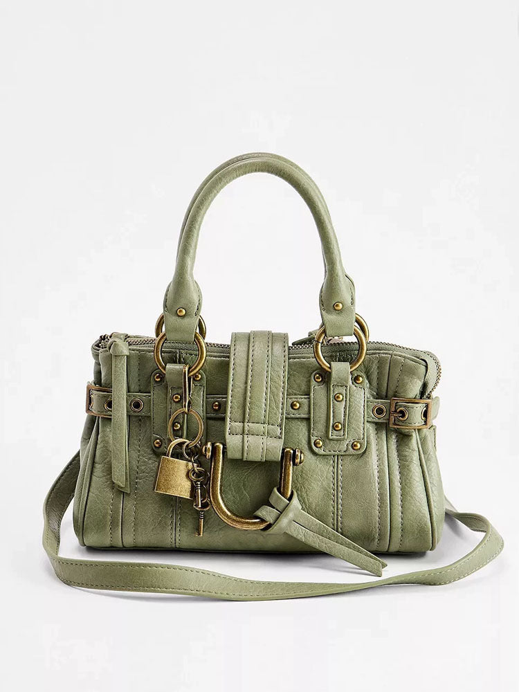 Retro Large Capacity Épaule et sac pour le travail et le transport