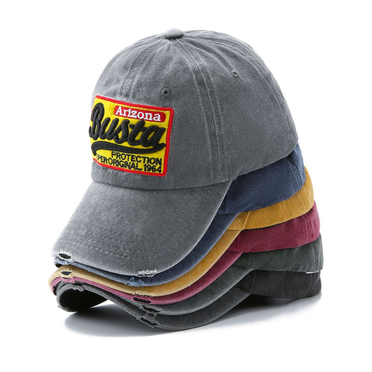 Chapeau à lettres de baseball lavé