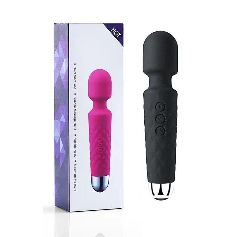 Jouet de silicone AV Rider à 20 fréquences