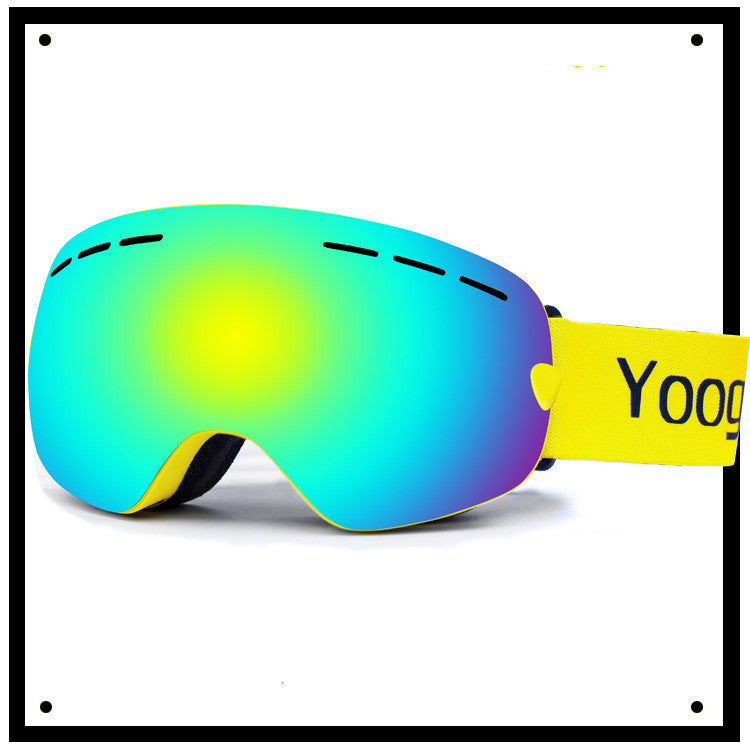Lunettes de ski pour adultes à double couche