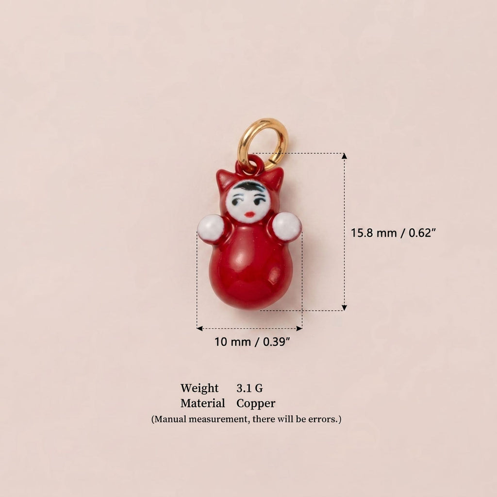 European and American-style Little Doll Pendentif mignon et polyvalent