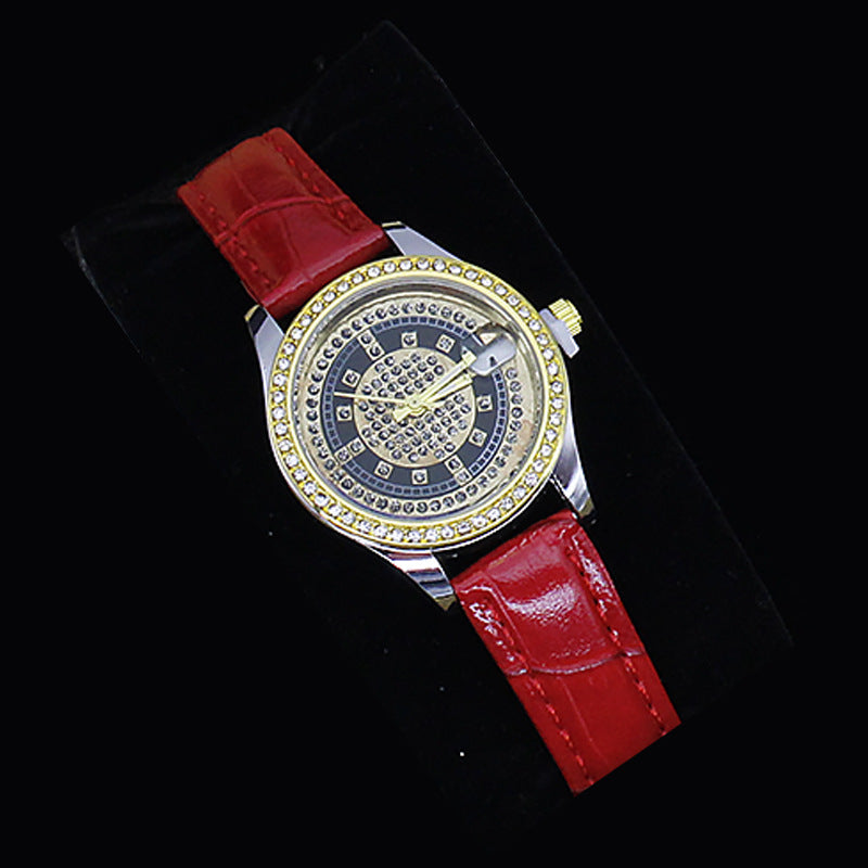 Ladies Montre belle montre de la Saint-Valentin bijoux costume avec décoration