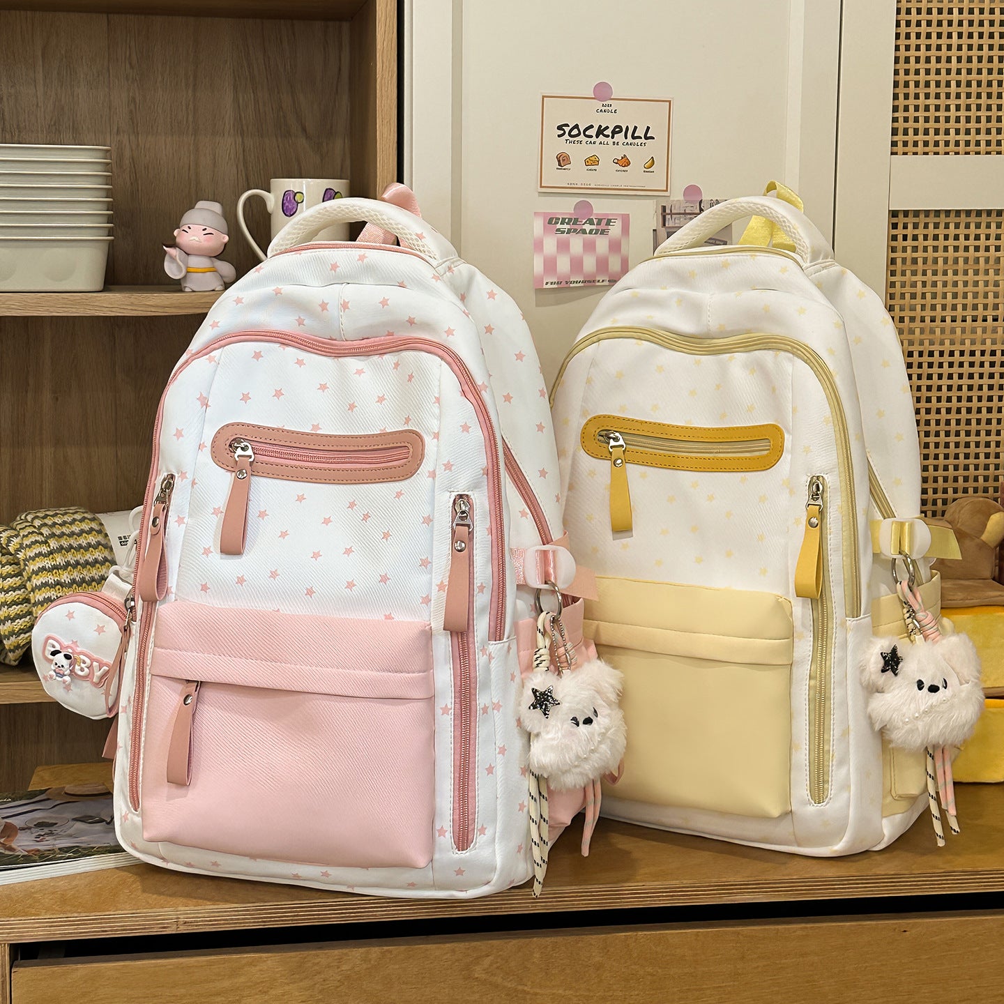 Mignon petit sac de l'école modèle Floral