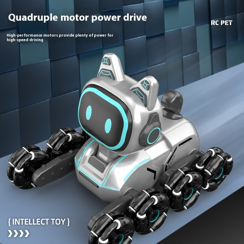 Musique légère Rechargeable Robot Dog Jouets éducatifs Voiture de télécommande pour enfants