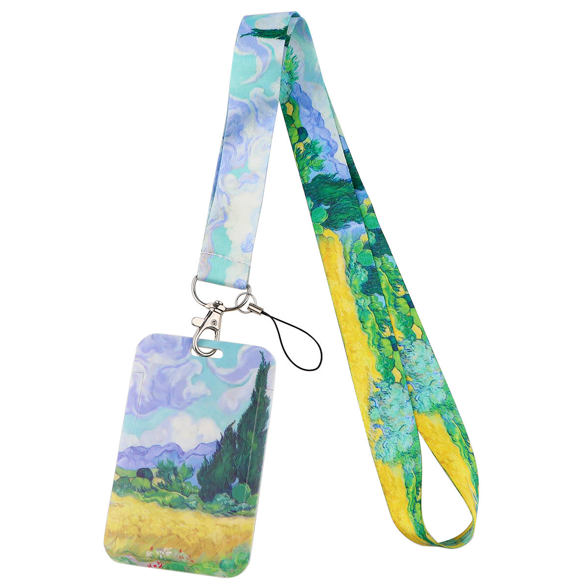 Van Gogh Starry Sunflower Téléphone portable Couverture de carte