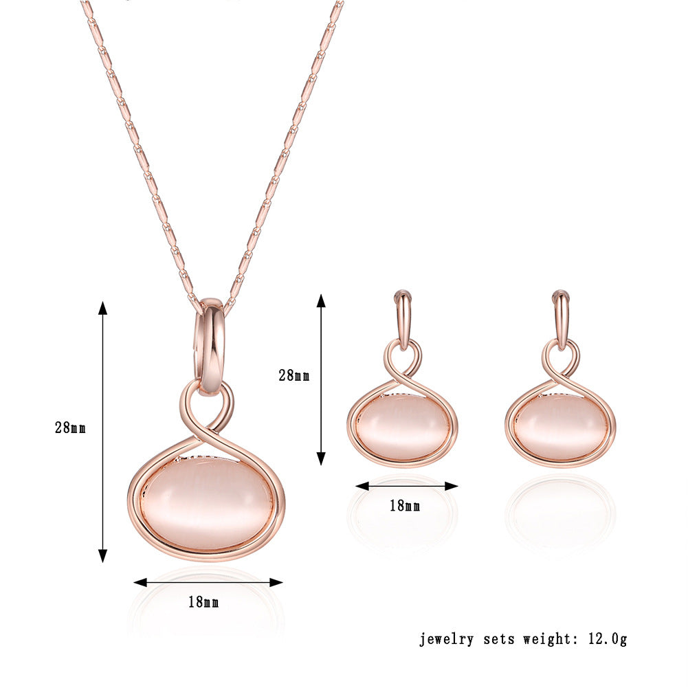 Ensemble de bijoux de mariage mariage de mode