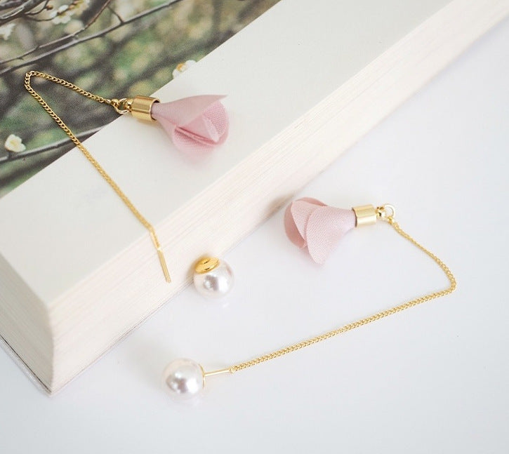 Boucles d'oreilles en perles de pâté femelle
