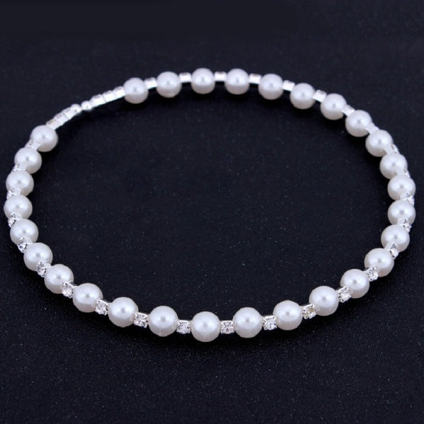 Accessoires de mariée 8MM perles artisanales