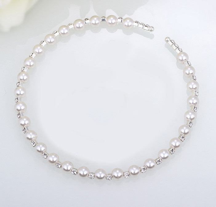 Accessoires de mariée 8MM perles artisanales