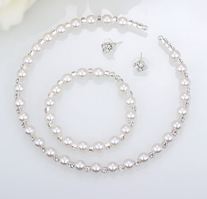 Accessoires de mariée 8MM perles artisanales
