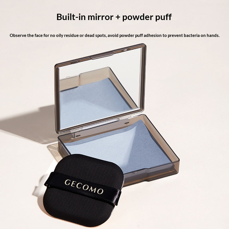 Feuilles portables absorbant l'huile avec puff en poudre intégré et Mirrorperfect pour peau huileuse