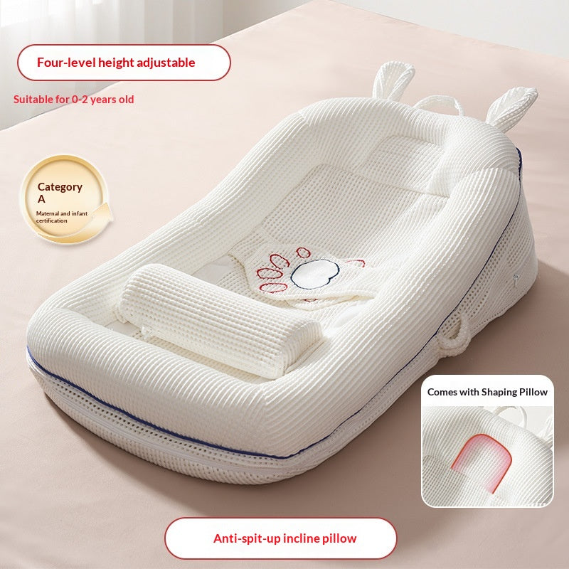 Lit en lit anti-reflux pour la position en pente