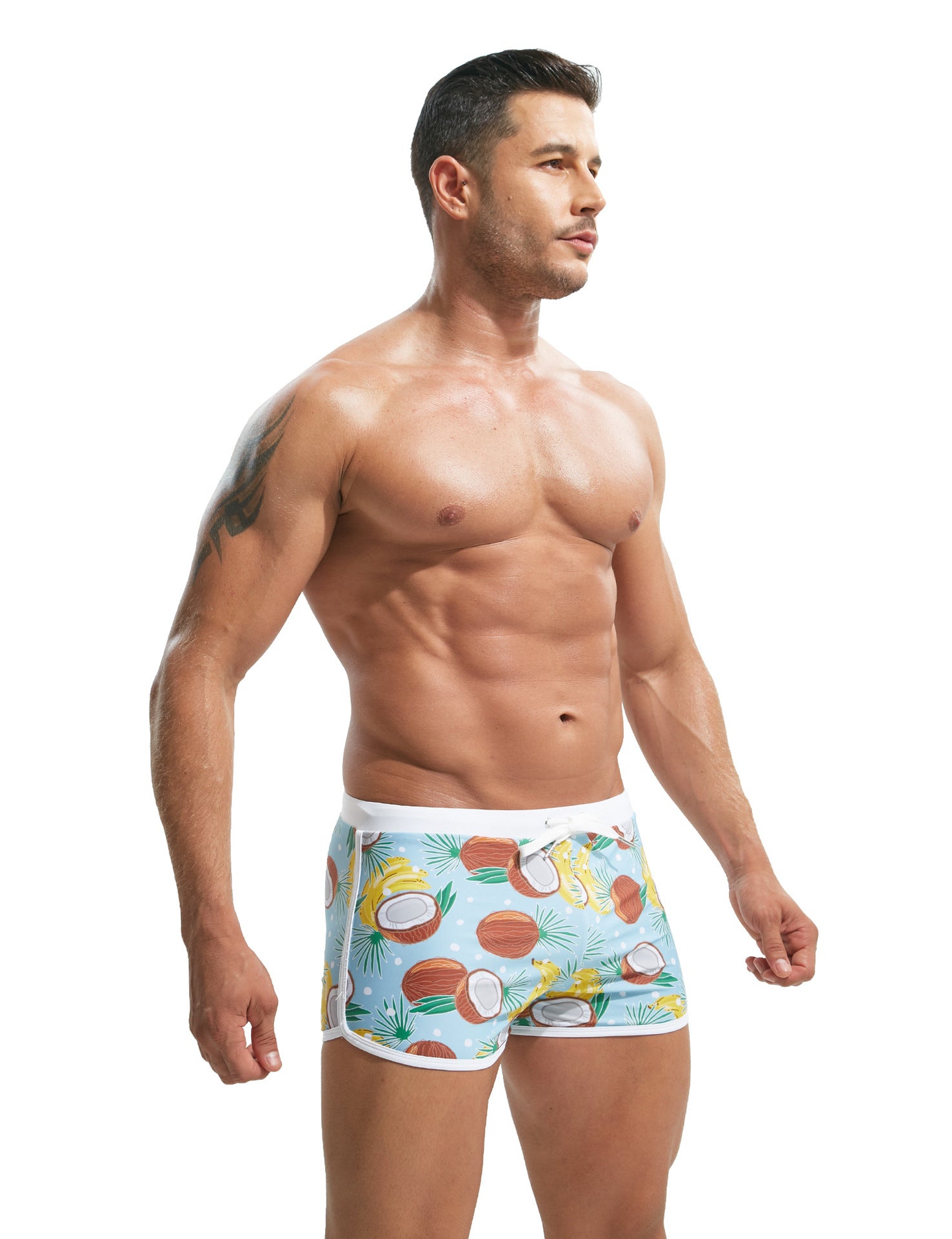 Slips de natation d'été en nylon pour hommes