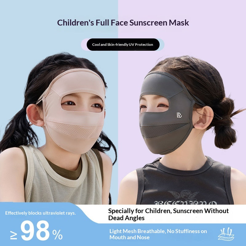 Masque visage protecteur UV pour enfants