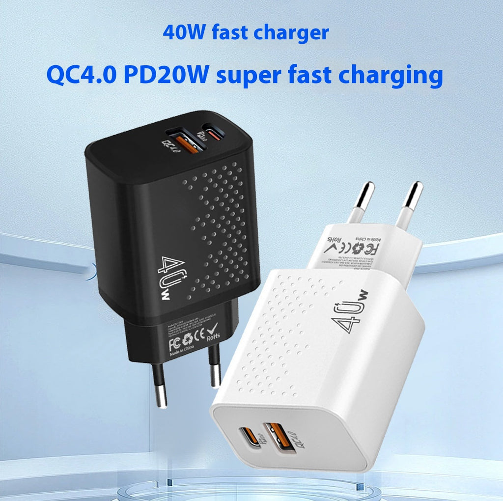 Chargeur à double port standard européen et américain