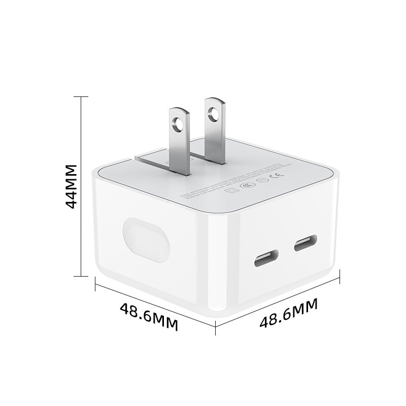 Chargeur de téléphone portable PD35W à double port