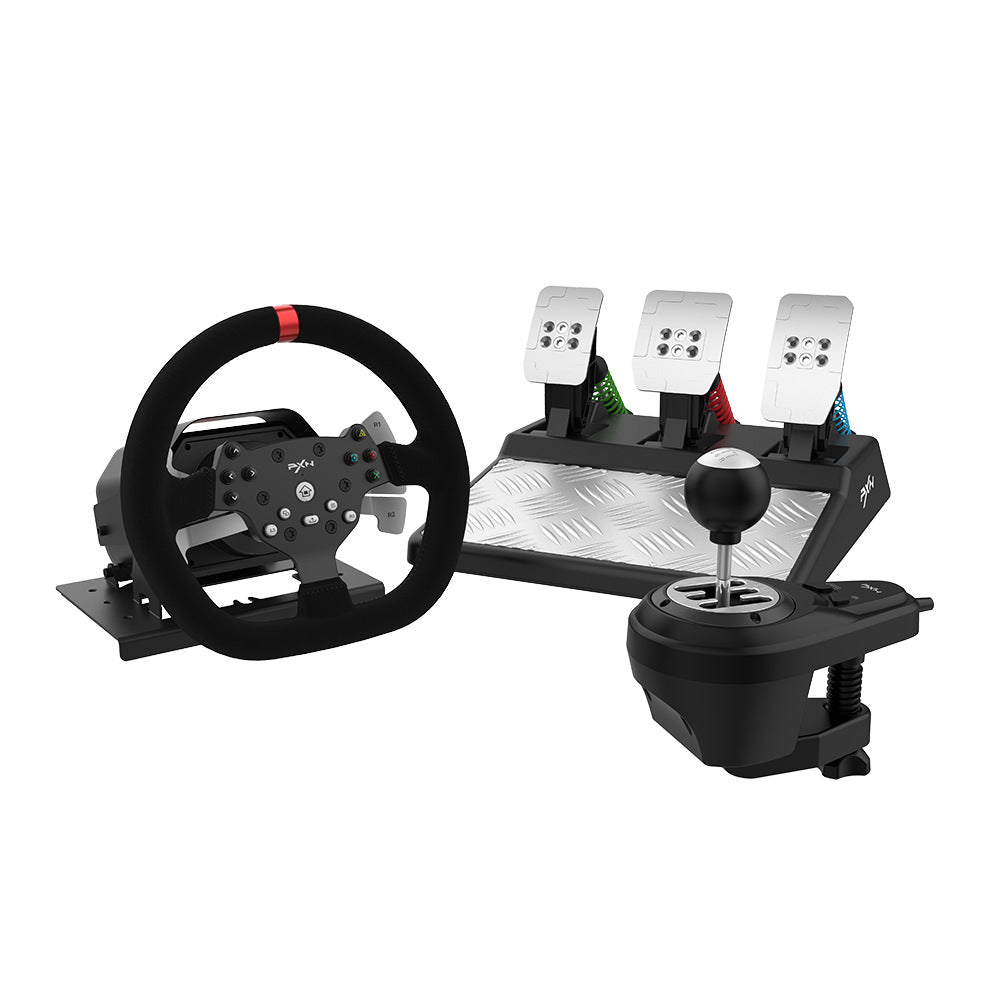 PXN V10 Aiming Wheel Force Feedback Aiming Wheel Compatible with PCXBOX O