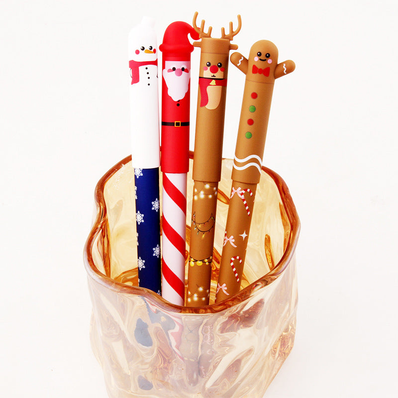 Fashion Personality Erasable Pen costume Gel Brush 4 Couleur costume Noël
