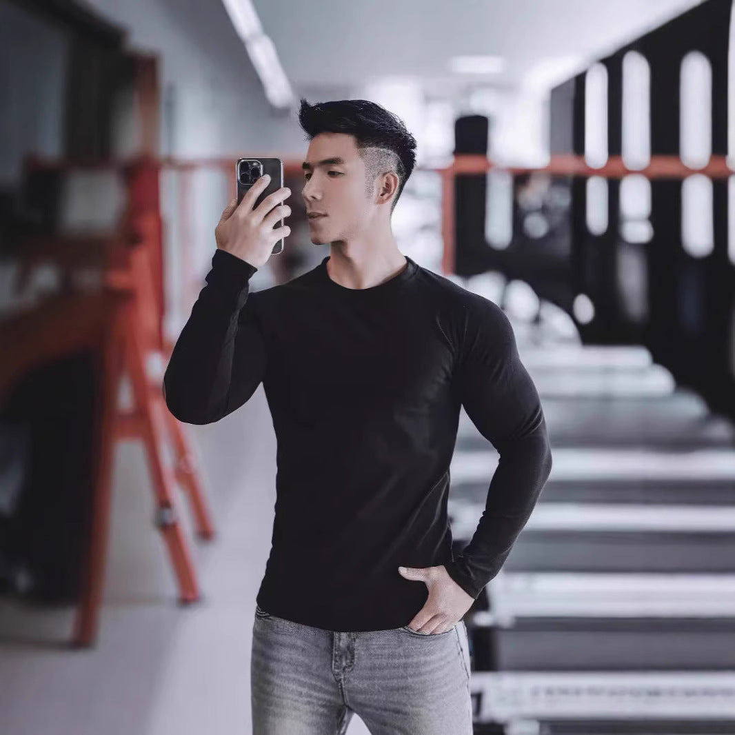 T-shirt thermique homme arrivée Casual Sports Top