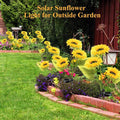 Lampes solaires LED Sunflower Garden