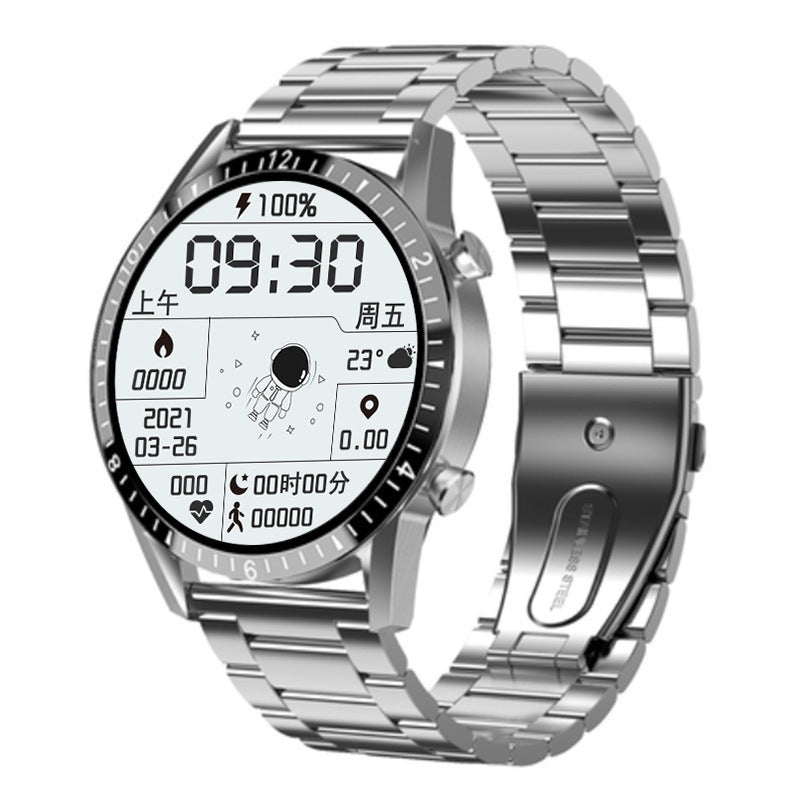 Smartwatch pour adultes avec surveillance du rythme cardiaque Suivi de la condition physique et fonctionnalités de la voix intelligente