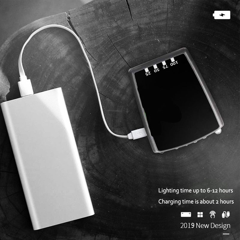 Lampe à bouchon de charge USB