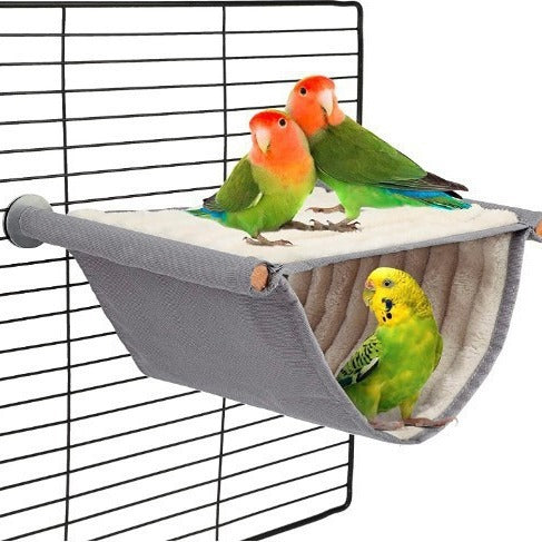 Parrot Pet hamster nid chaud Hammock amovible et lavable hamock fenêtre sill multi-colo