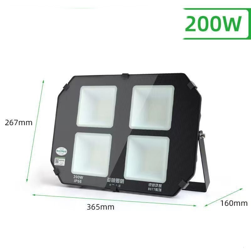 Éclairage LED jet lampe lumière extérieur pluie preuve usine maison basketball Cour