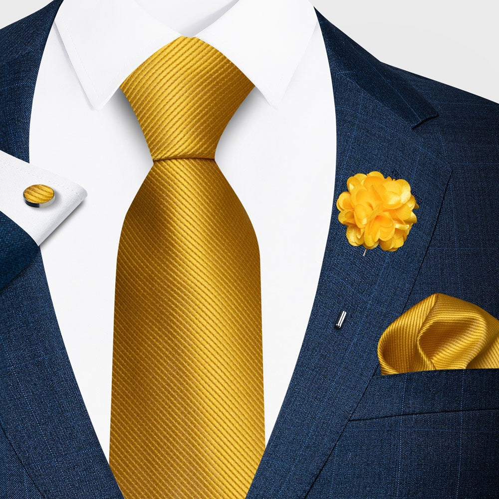 Business Hommes Tie formelle Set En stock Accessoires mode