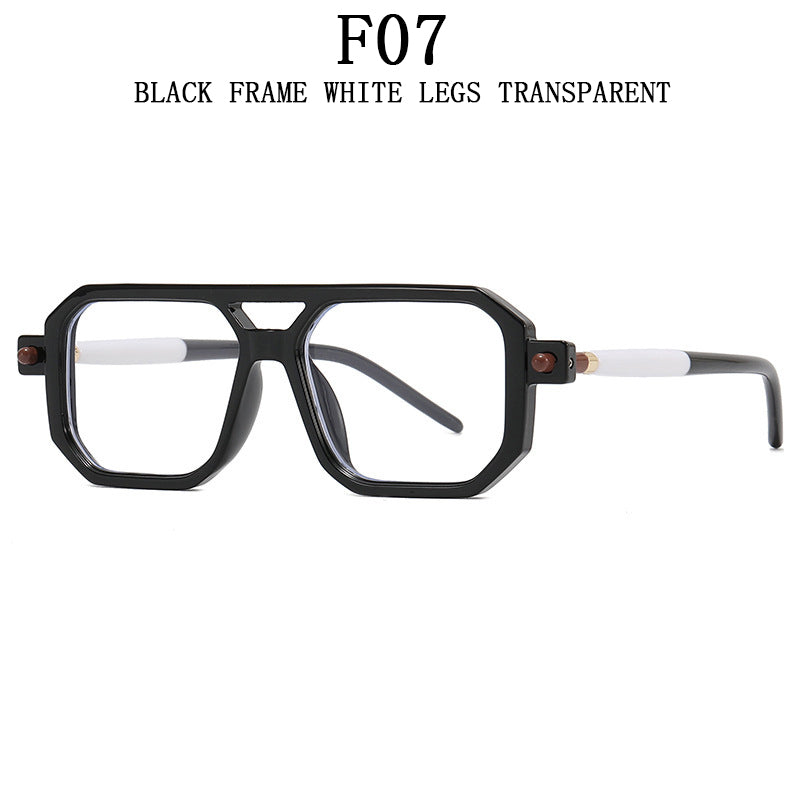 Style Mode Lunettes de soleil carrées épaisses pour hommes