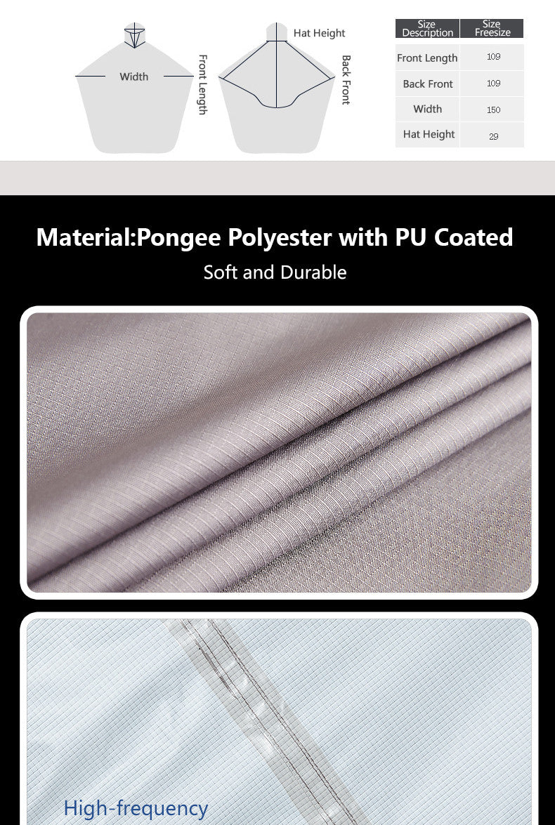 Imperméable multifonctionnel