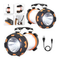 Six modes 3600mAh Batterie Lithium intégrée Lumière de camping extérieure