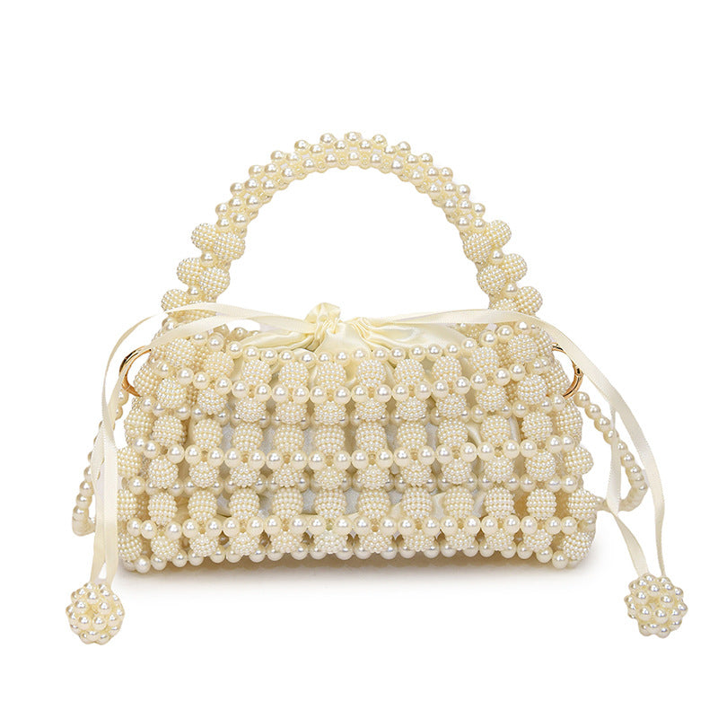 Sac perle pour sac à main Pearl de grande capacité Entièrement fait à la main