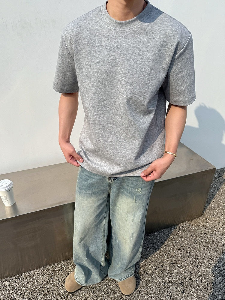 T-Shirt en col rond pour hommes