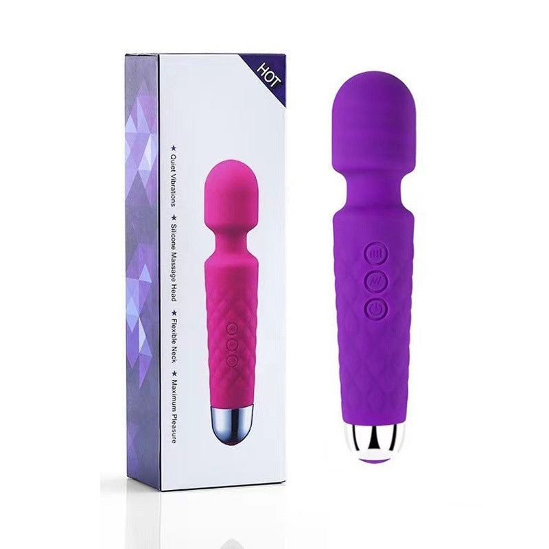 Jouet de silicone AV Rider à 20 fréquences
